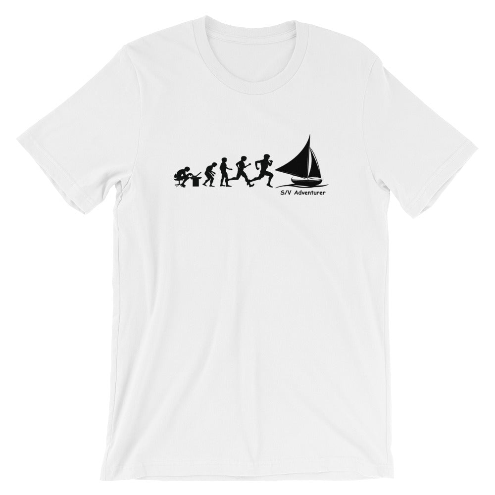 Evolution - Short-Sleeve Unisex T-Shirt – SV Adventurer