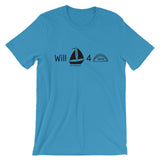 Will Sail For Tacos - Short-Sleeve Unisex T-Shirt