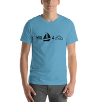 Will Sail For Tacos - Short-Sleeve Unisex T-Shirt