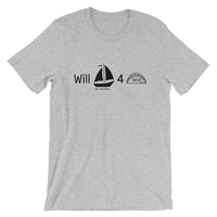 Will Sail For Tacos - Short-Sleeve Unisex T-Shirt