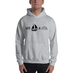 Will Sail For Tacos Hooded Sweatshirt