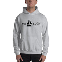 Will Sail For Tacos Hooded Sweatshirt